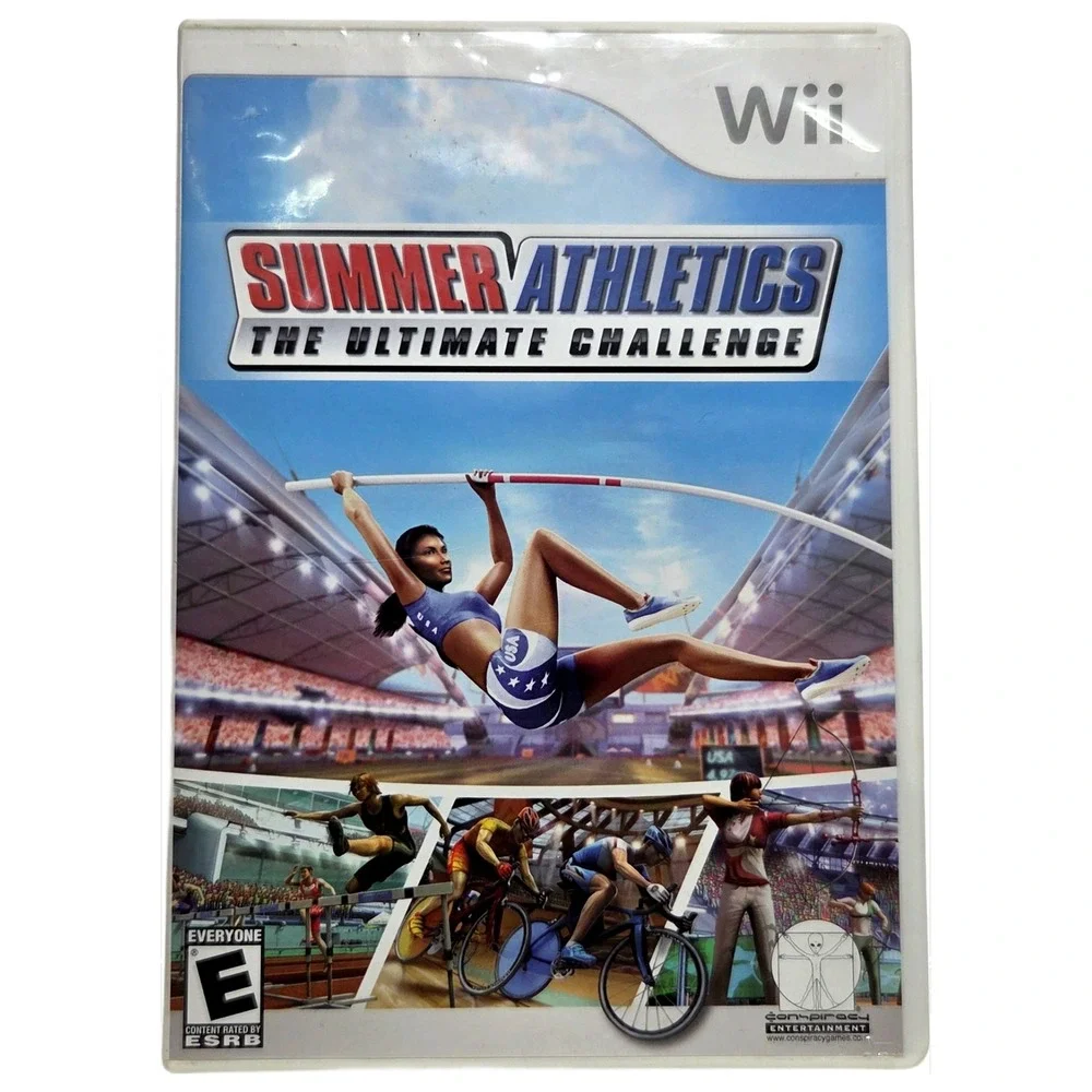 Summer Athletics The Ultimate Challenge Nintendo Wii Game Excellent Condition